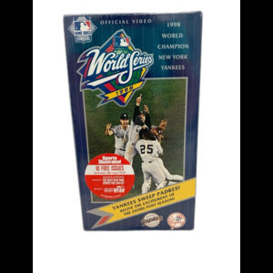 Official VHS Video New York Yankees 1998 World Series Champions VHS Taped NWT